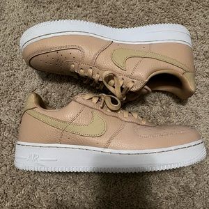Size 9.5 - Nike Air Force 1 07 Craft Beige